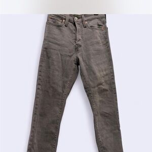 Levi's Women's Gray Straight Leg Jeans